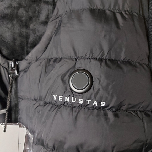 Venustas Men's Black Heated Vest - Picture 2 of 9